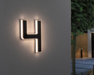 LED hišna številka